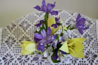 Tulip, Iris & Violets